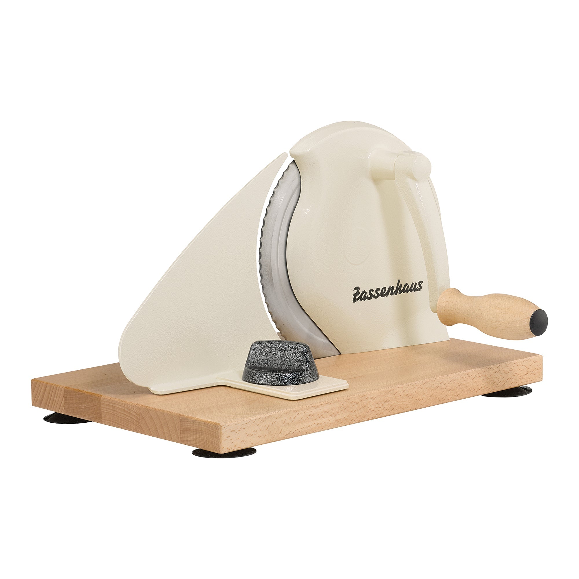 Zassenhaus Original Classic Adjustable Bread Slicer for Uniform Slices - 18/8 Stainless Steel Blade