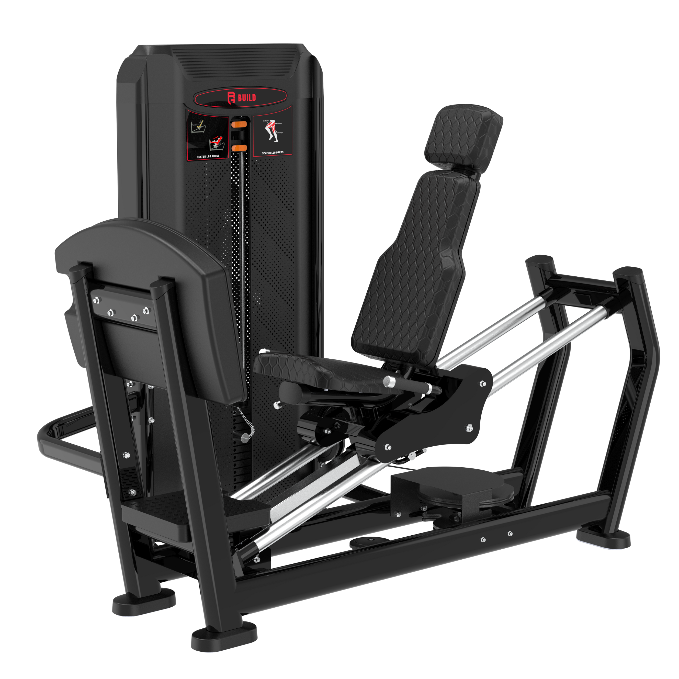 BUILT Strength Fractal Series Seated Leg Press (New)
