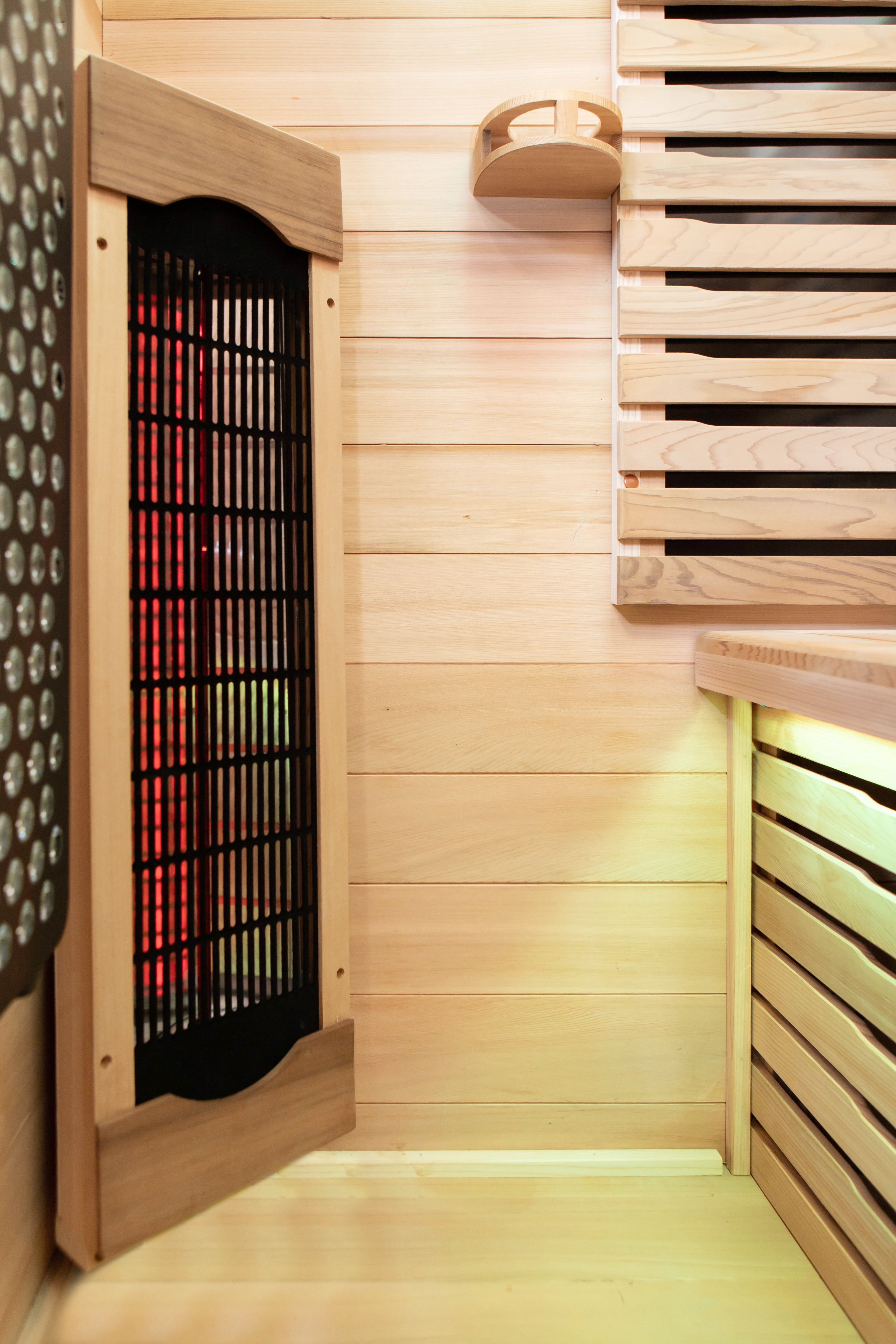 Peak Saunas Fuji 2-Person Full Spectrum Infrared Sauna with XL Medical-Grade Red Light Therapy & Smart WiFi App Control