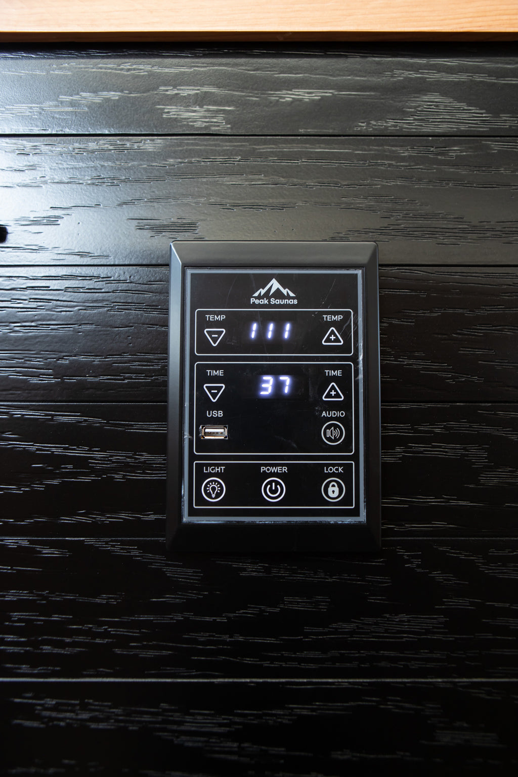 Peak Saunas Fuji 2-Person Full Spectrum Infrared Sauna with XL Medical-Grade Red Light Therapy & Smart WiFi App Control