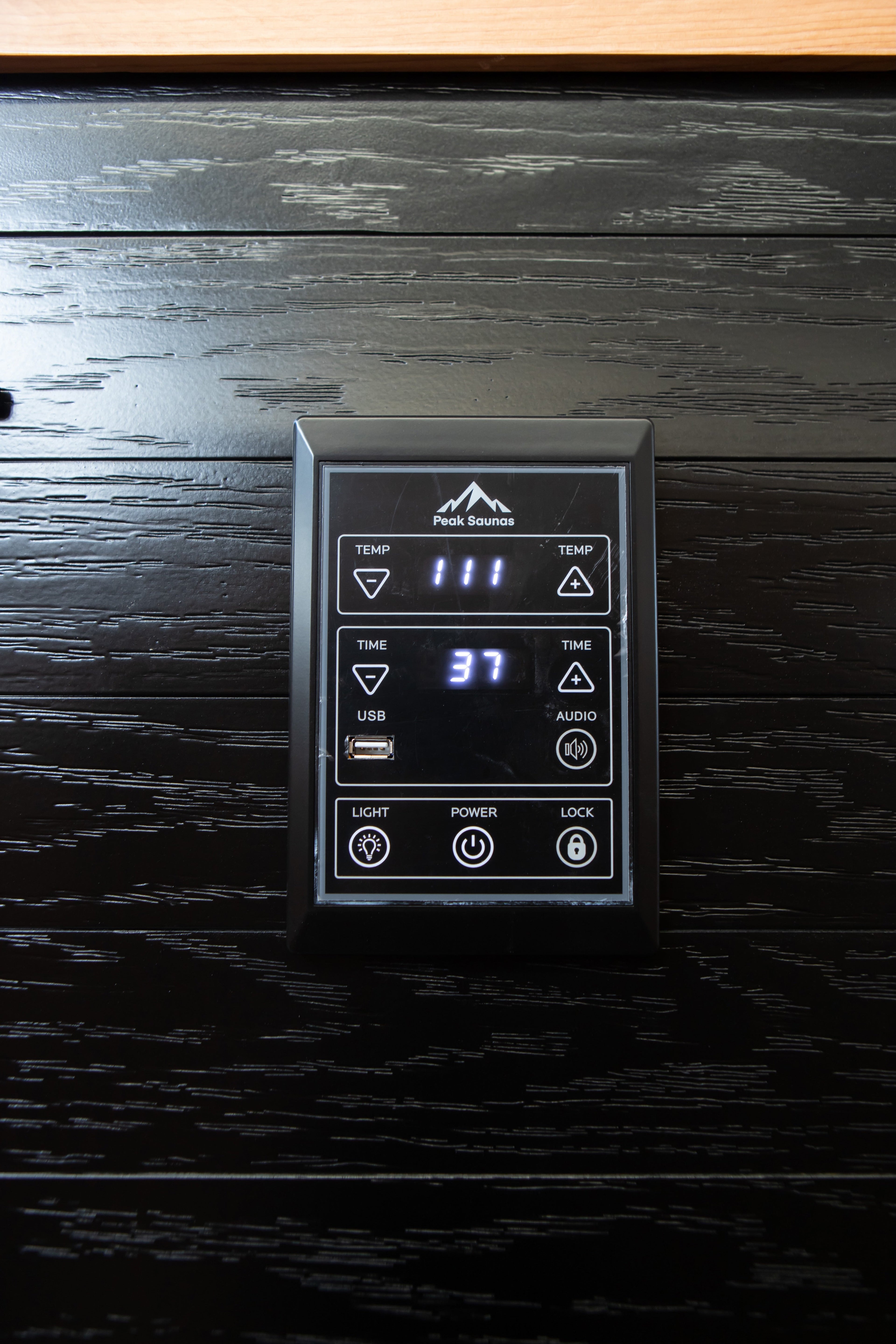 Peak Saunas Fuji 2-Person Full Spectrum Infrared Sauna with XL Medical-Grade Red Light Therapy & Smart WiFi App Control