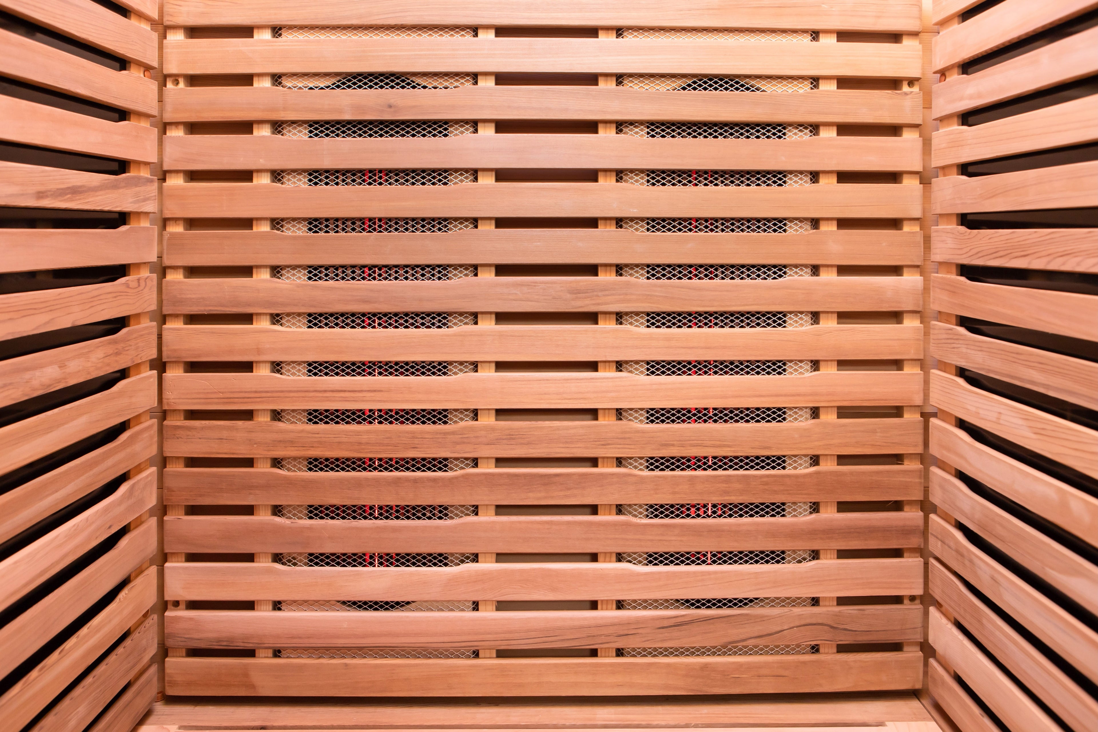 Peak Saunas Rainier 1-Person Full Spectrum Infrared Sauna with XL Medical-Grade Red Light Therapy & Smart WiFi App Control