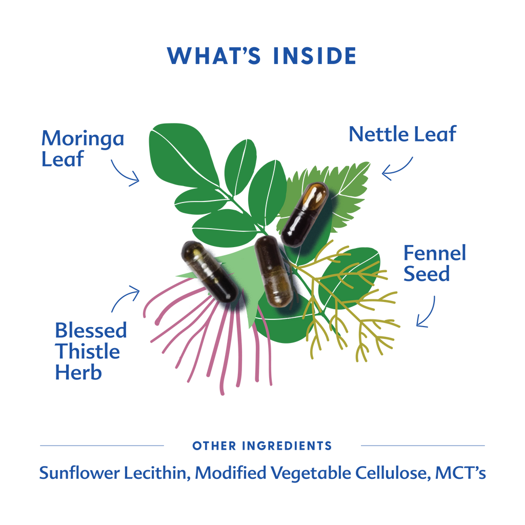 More Milk® Moringa - Liquid Capsules