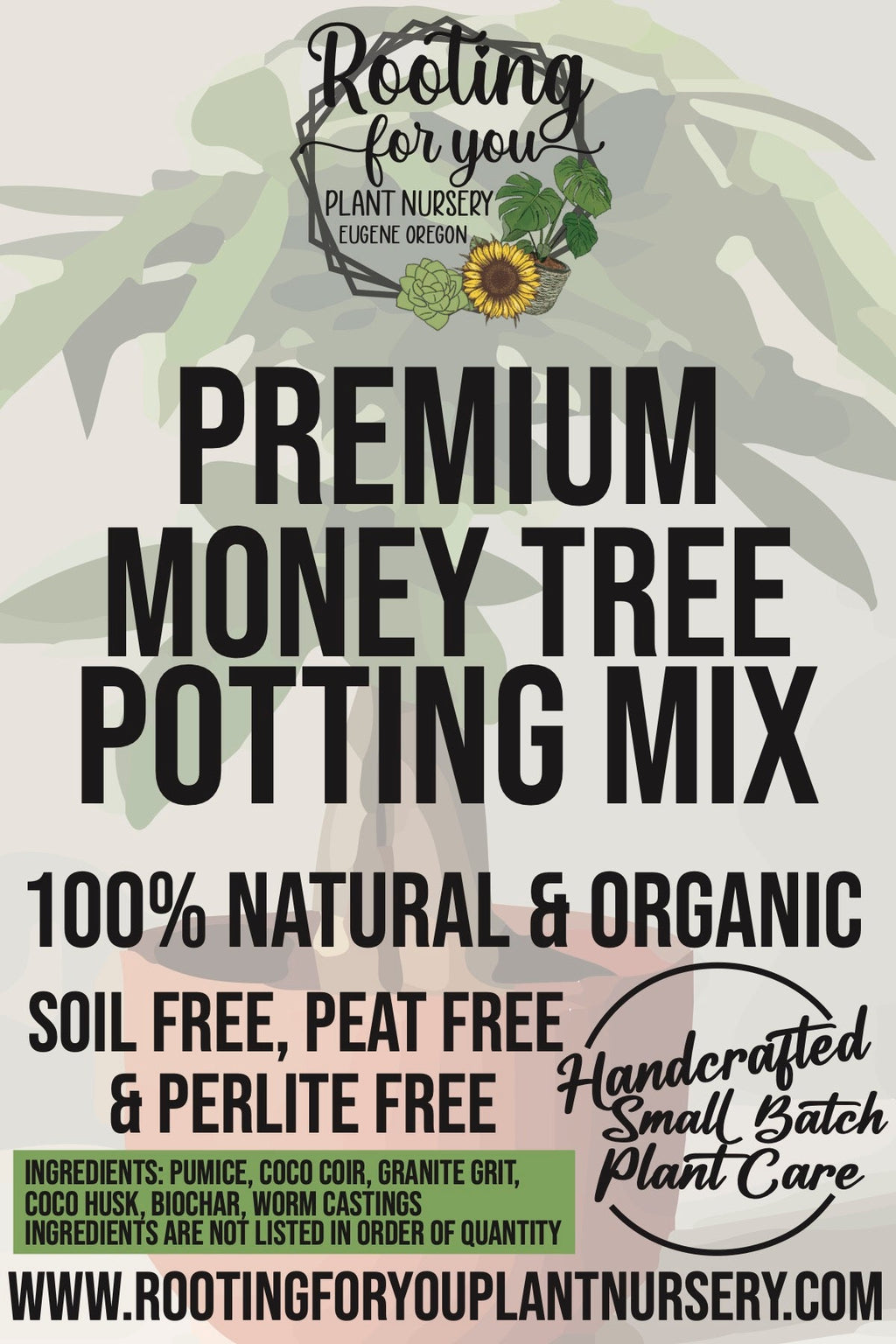 Money Tree Premium Potting Mix