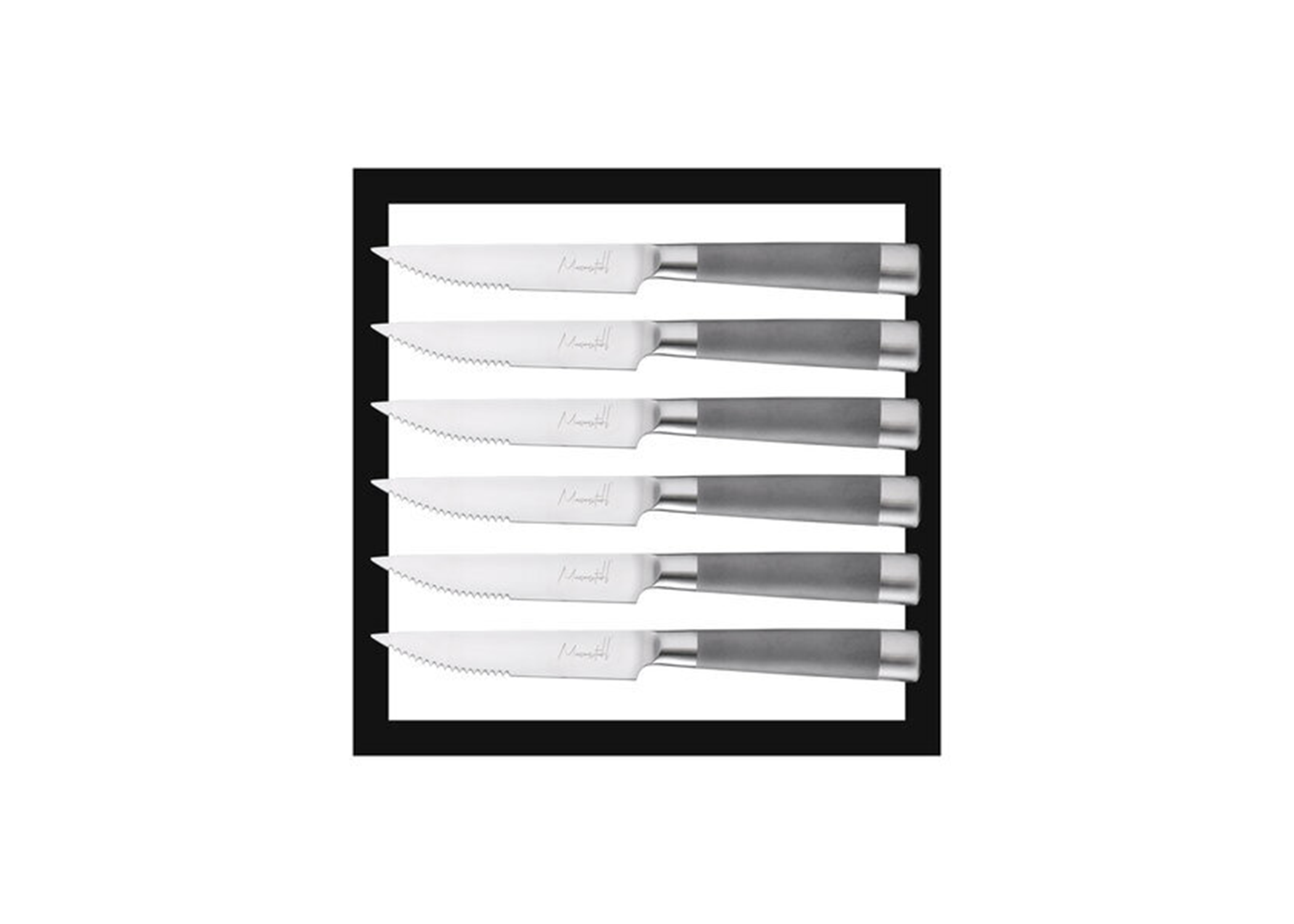 17-Pieces Gourmet Knife Set with Block — Messerstahl