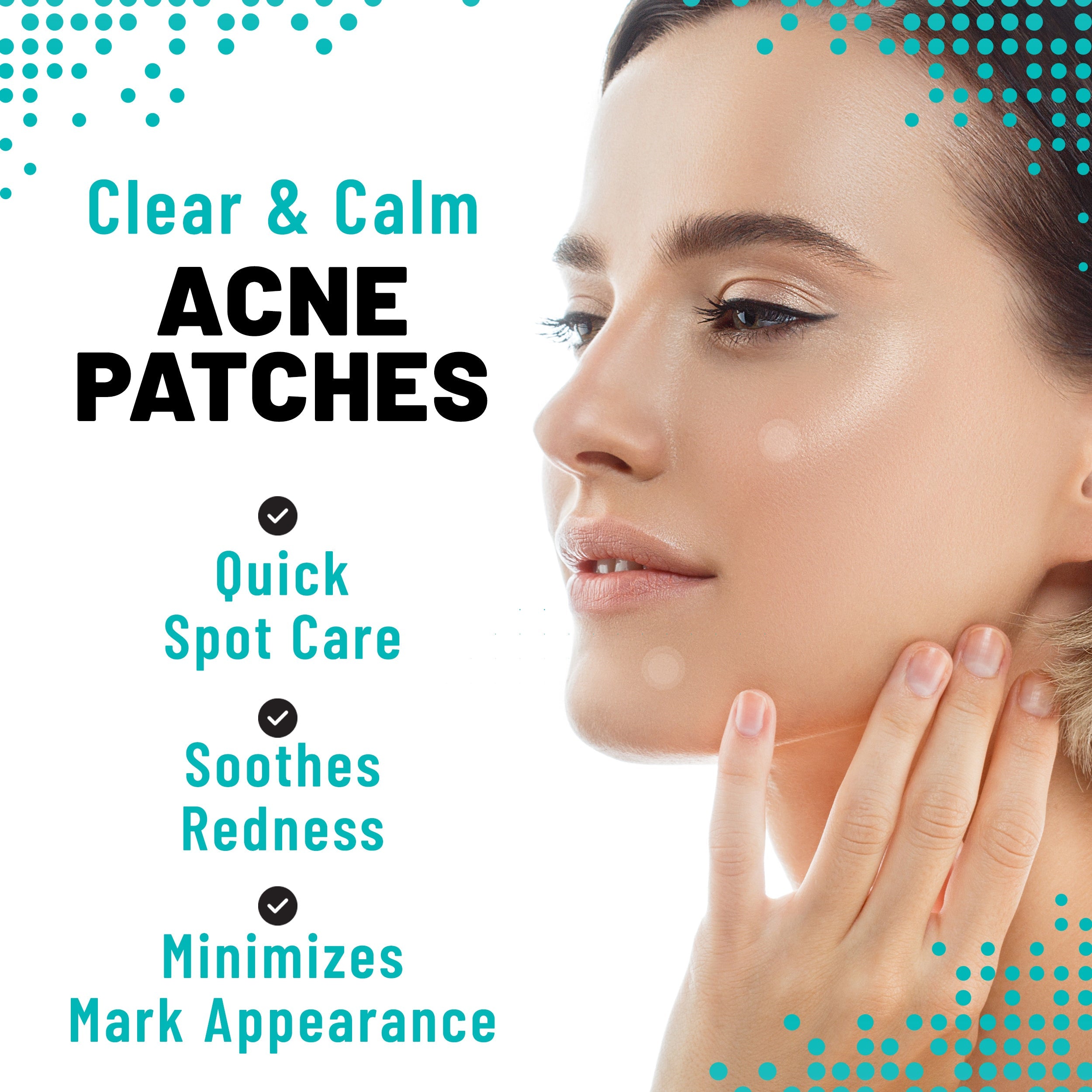 Microdarts Patches Targeted Blemish & Skin Support with Hyaluronic Acid, Salicylic Acid & Niacinamide