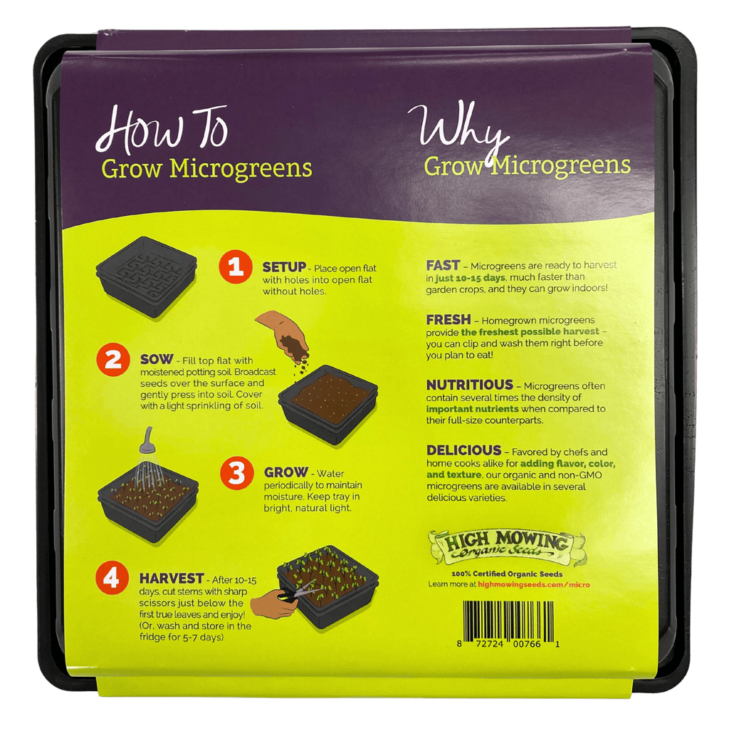Microgreens Flats - Growing Trays