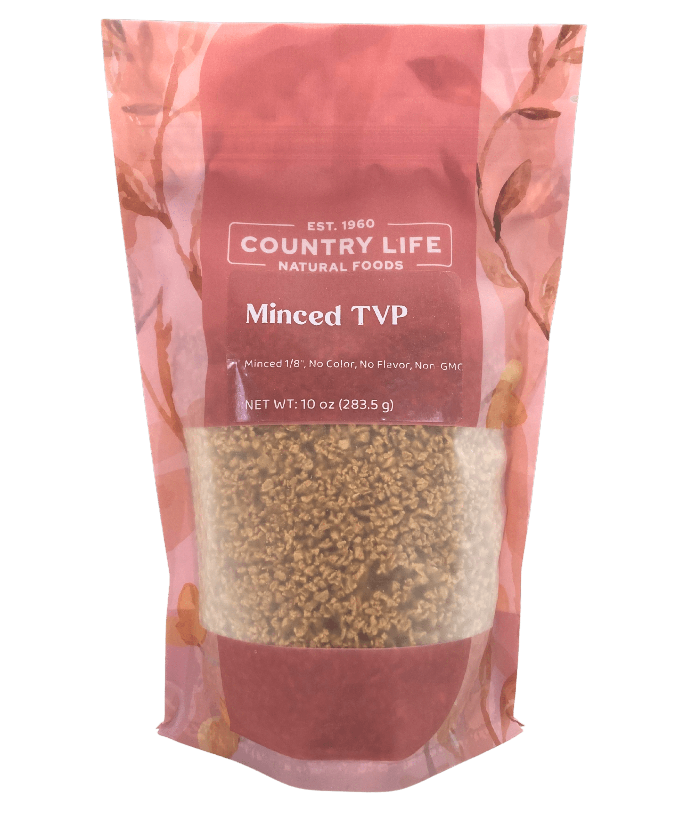 TVP Minced 1/8", No Added Color or Flavor, Non-GMO