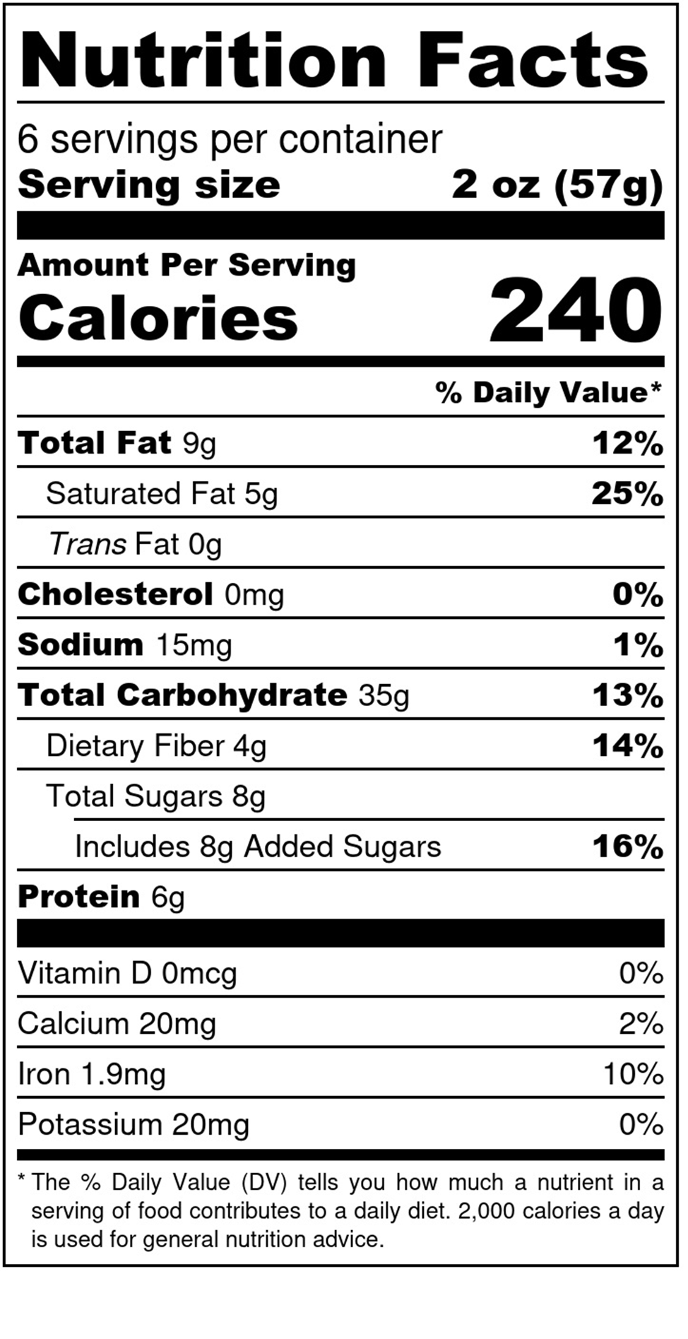Slow-Baked Morning Manna Granola, Organic