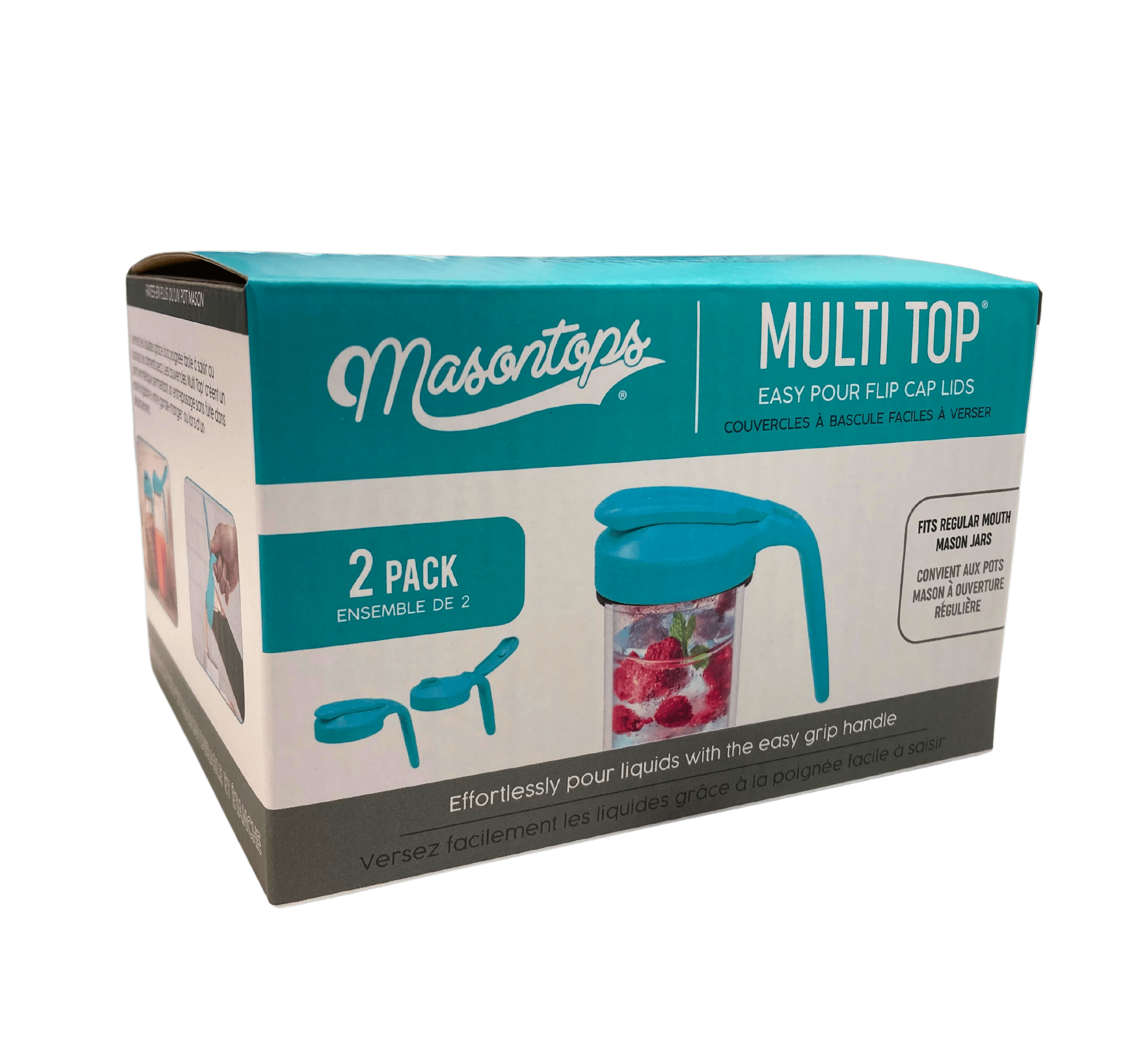 Pitcher Lids with Handles, Multi Top, 2 Pack