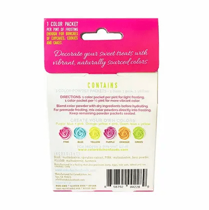 Color Kitchen, Food Colors from Nature