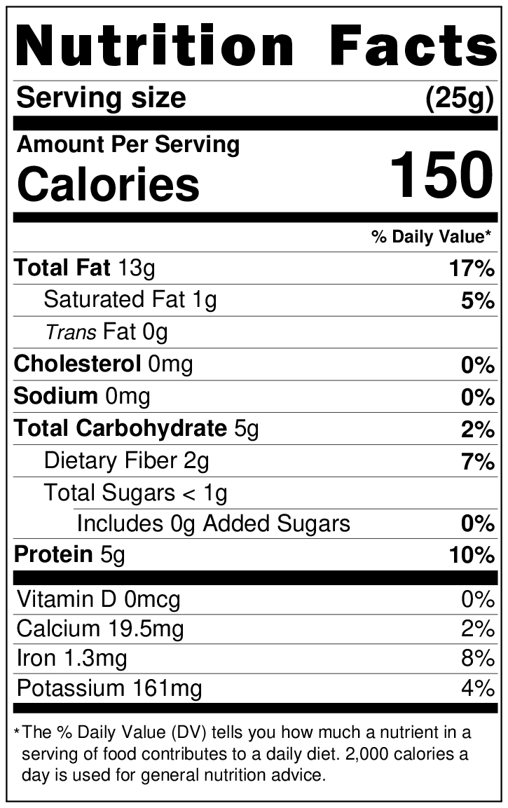 Sunflower Seeds, Raw