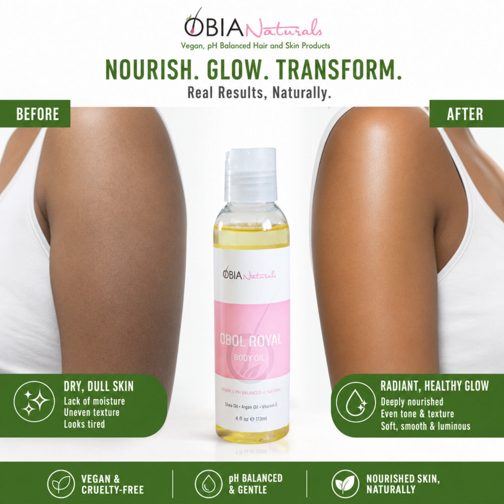 OBOL Royal Body Oil — Luxury Vegan Argan Body Oil