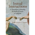 Initial Instructions: A Translation Celebrating the Book of Genesis in Lipogram