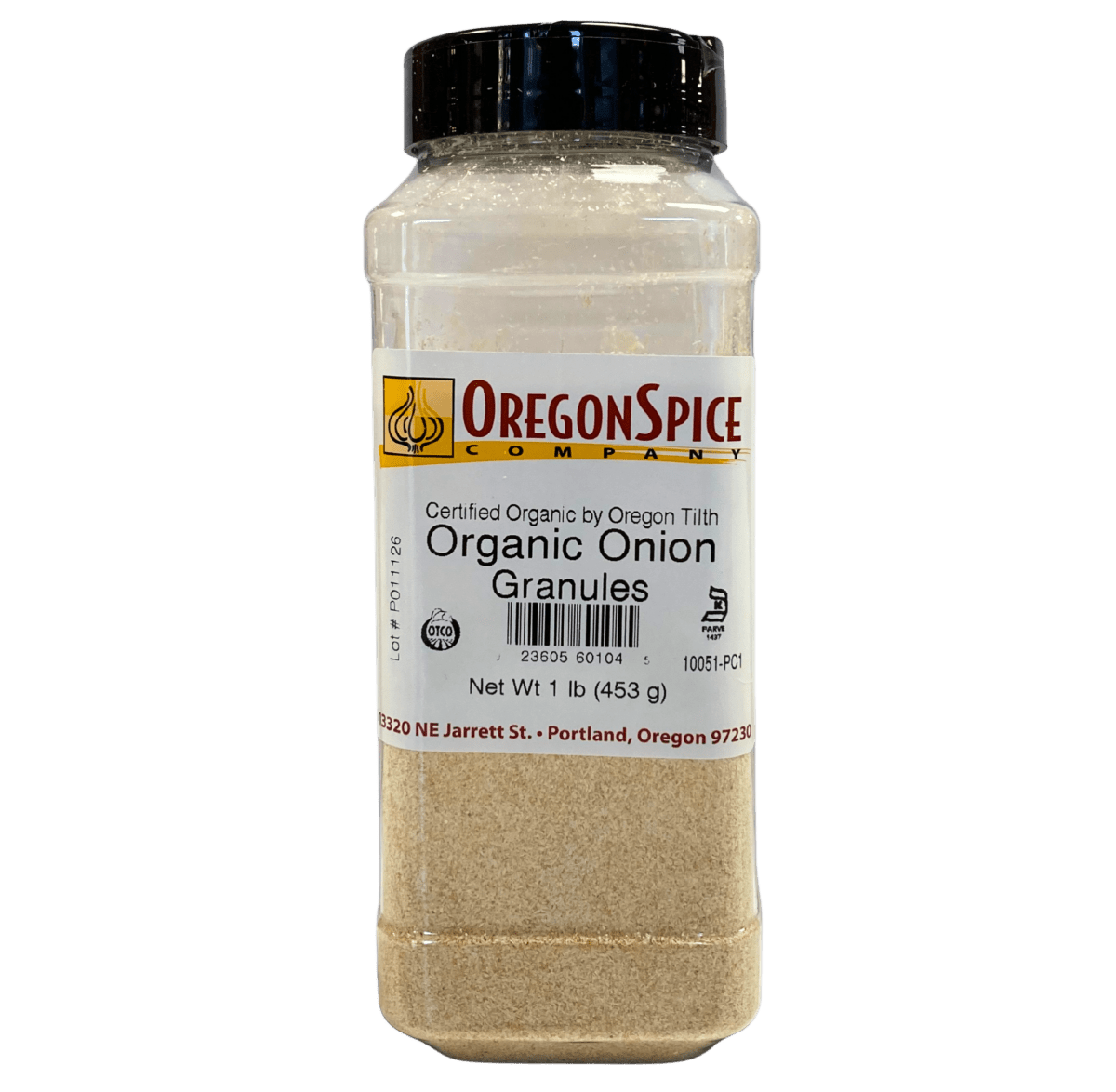 Onion, Granulated, Organic
