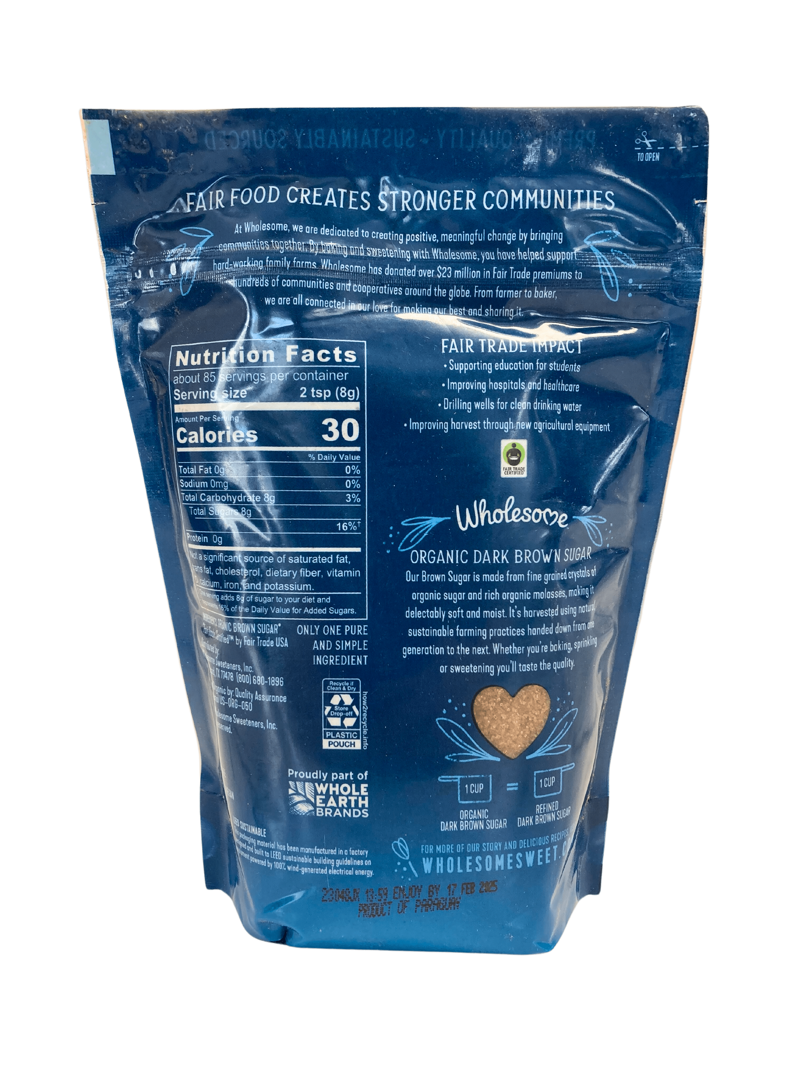 Brown Sugar, Dark, Organic