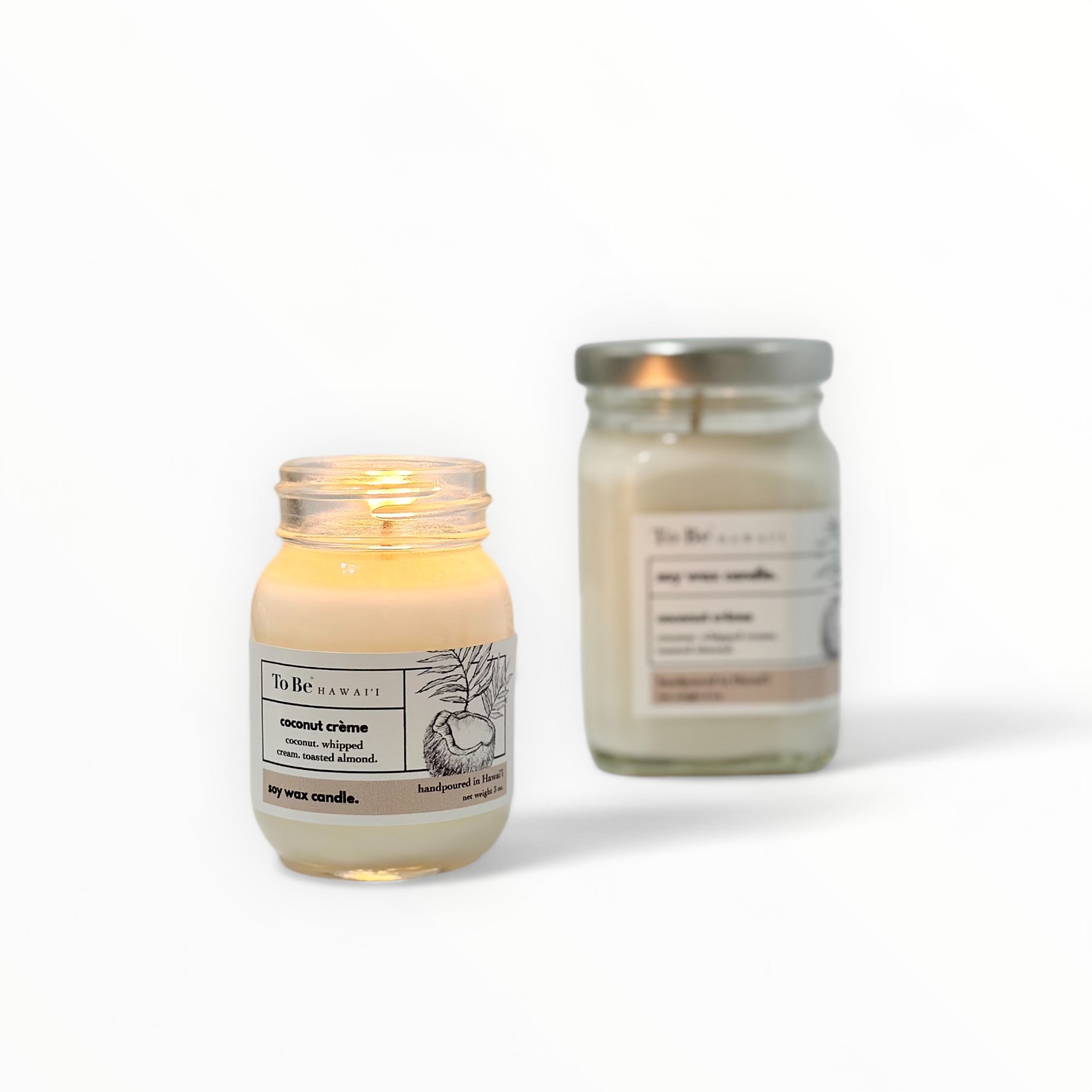 Coconut Crème Soy Wax Candle