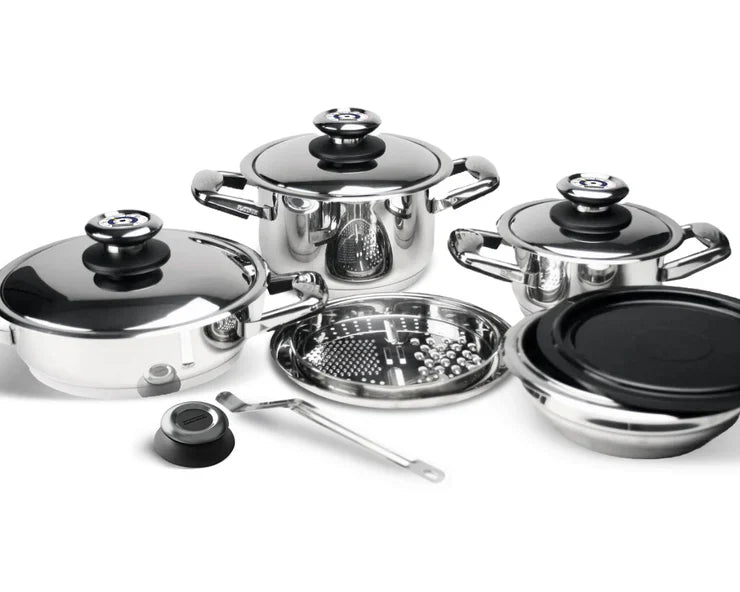 Starter Cookware Set — Stainless Steel | Professional Platinum