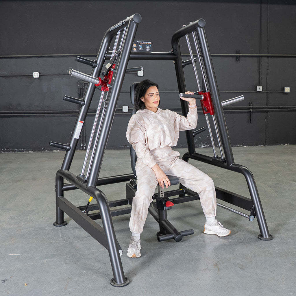 Power Leverage V2 Convergent Bench - Muscle D Fitness - Incline, Shoulder Press