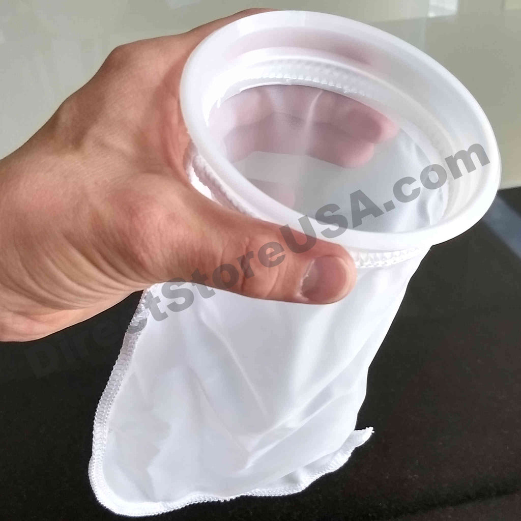 Set of 2 TORNADO Nut Milk Bags (200 micron) - the Next Evolution of Strainer Bags (2 PACK)