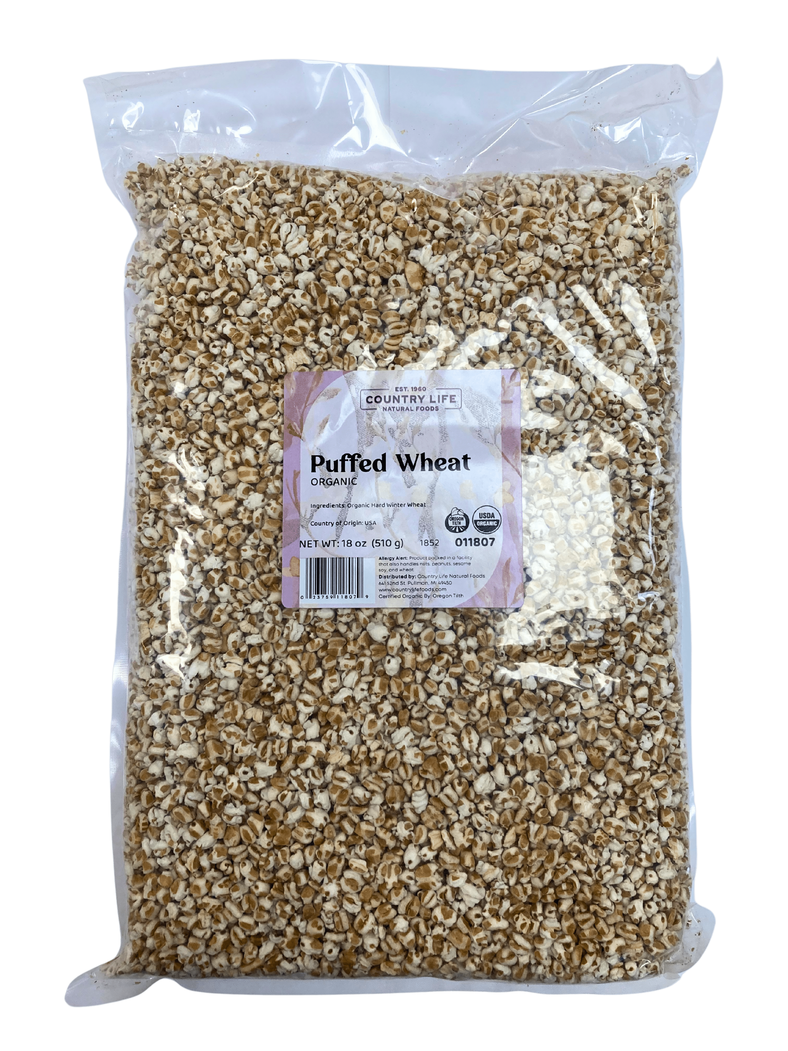 Puffed Wheat, Organic