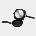 XD Nonstick 8" Fry Pan and 9.5"x 9.5" Grill Pan Set | Made in Switzerland