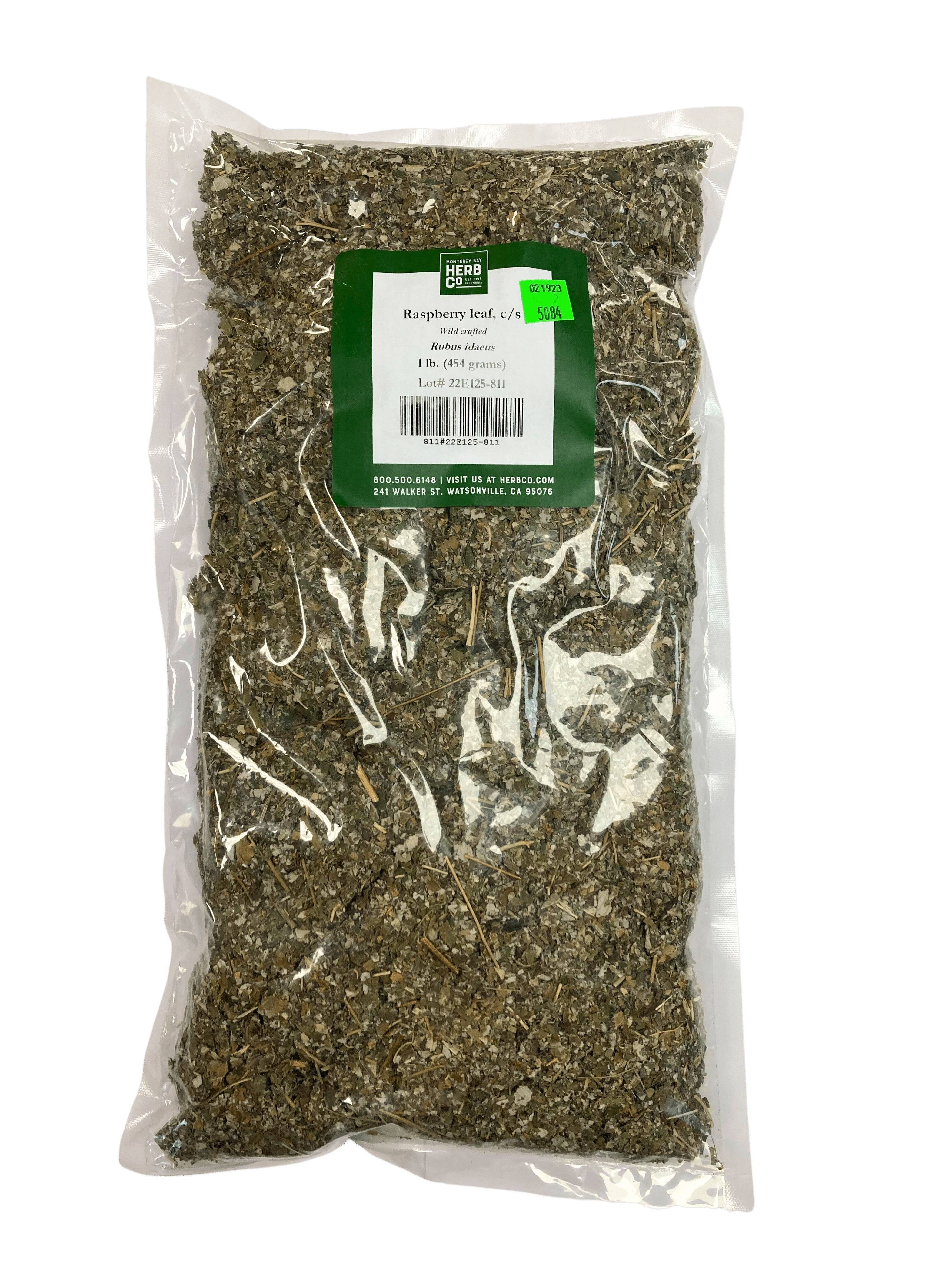 Raspberry Leaf, Cut, Sifted