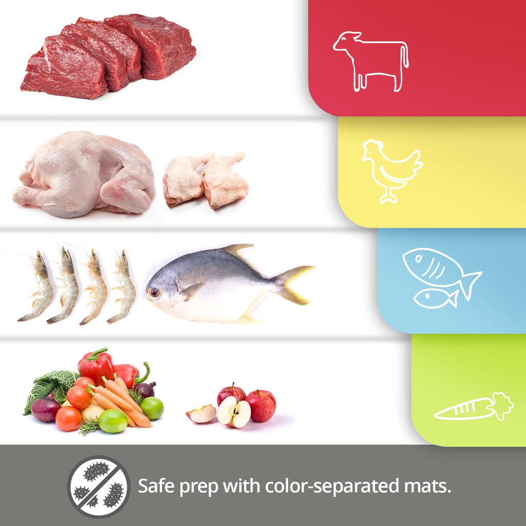 Flexible Cutting Mat 4 PCS Set