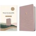 The Message Women's Devotional Bible Large Print (Leather-Look, Dusty Blush)