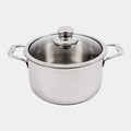 Premium Clad 6.7 qt Dutch Oven with Glass Lid - Induction