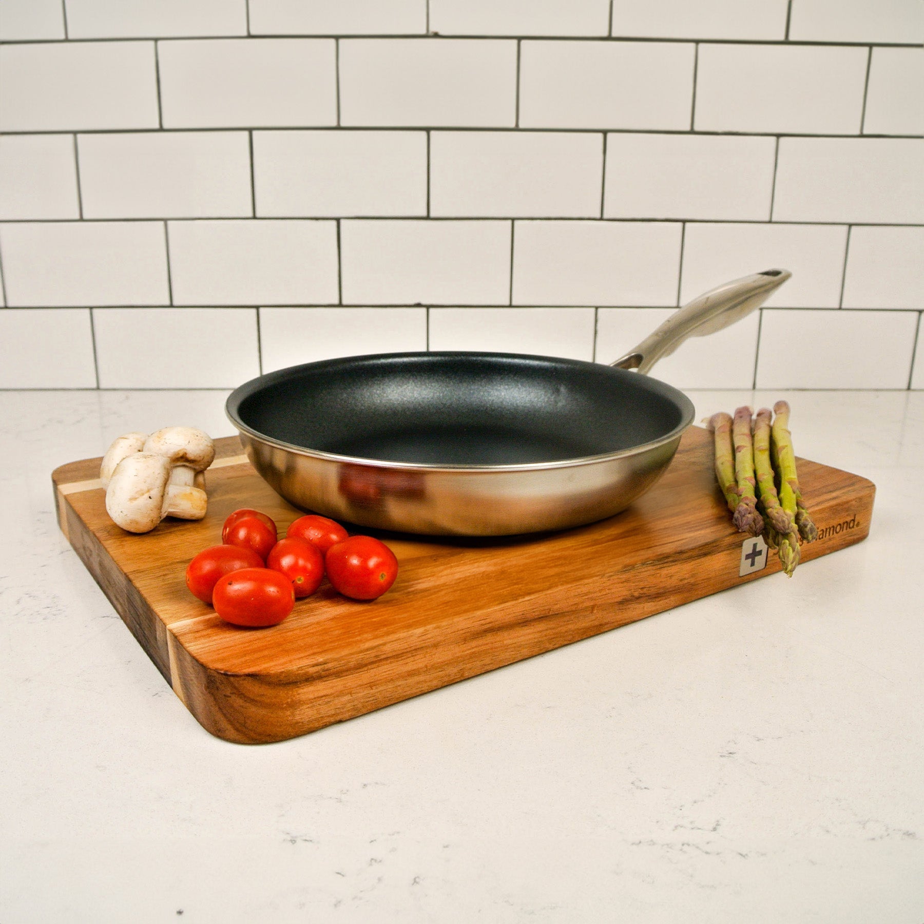Nonstick Clad Fry Pan - Induction