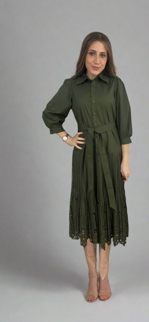 Olive Midi Dress