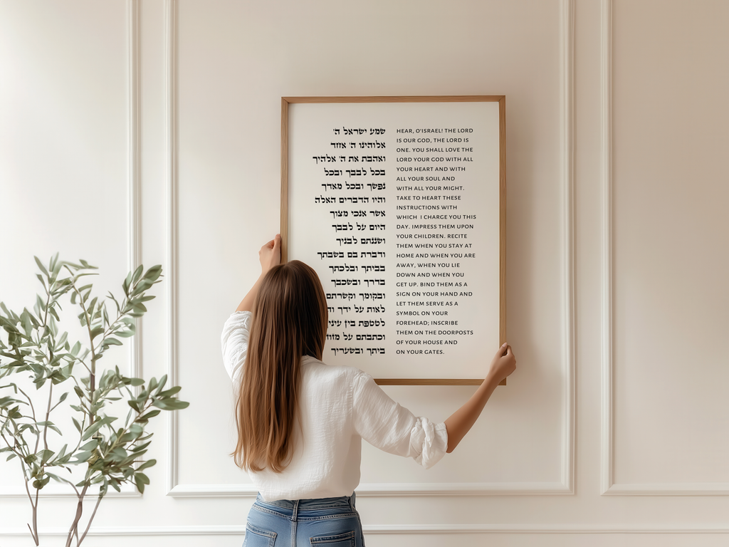 The Shema - Deuteronomy 6:4-9