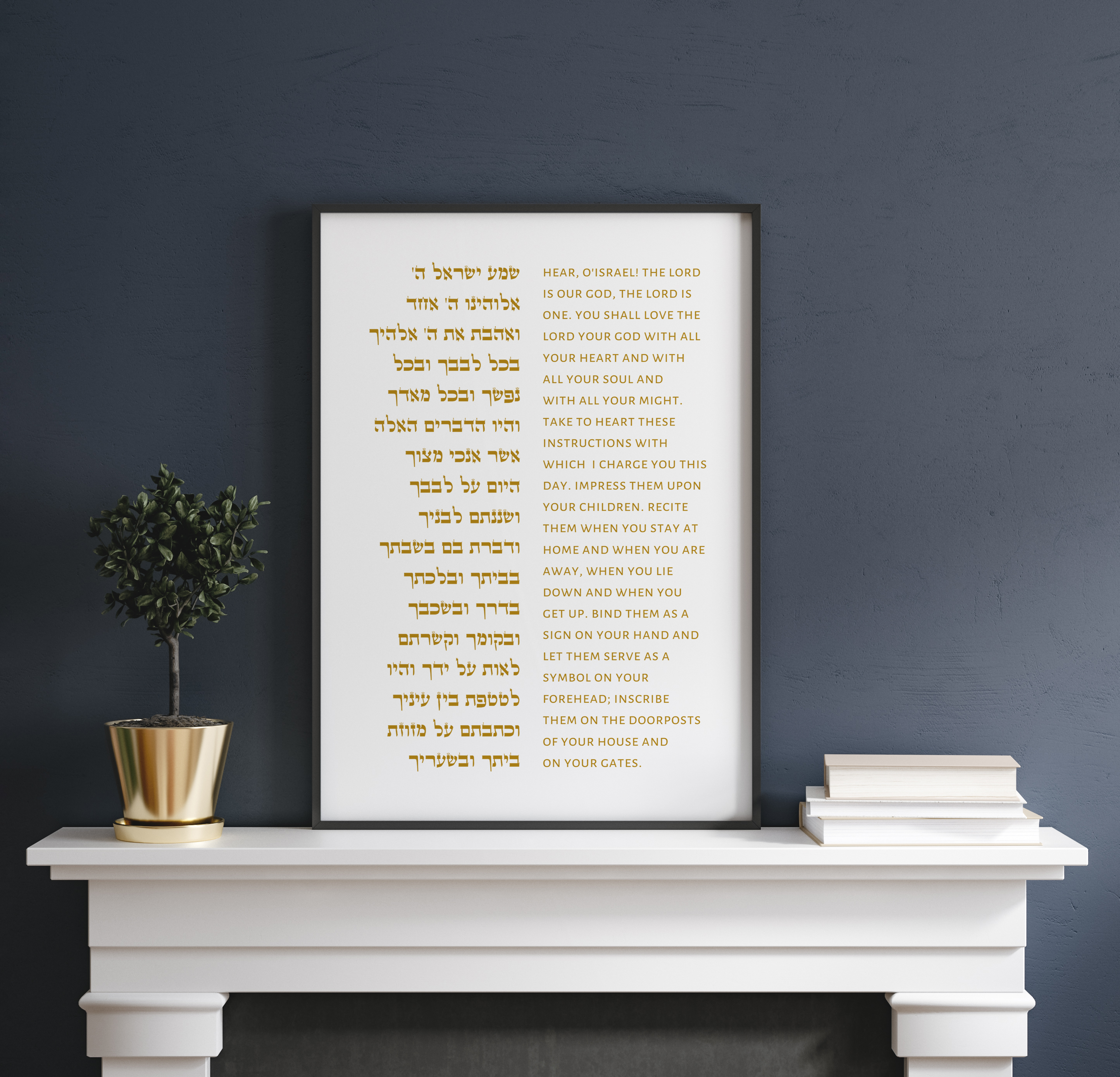 The Shema - Deuteronomy 6:4-9