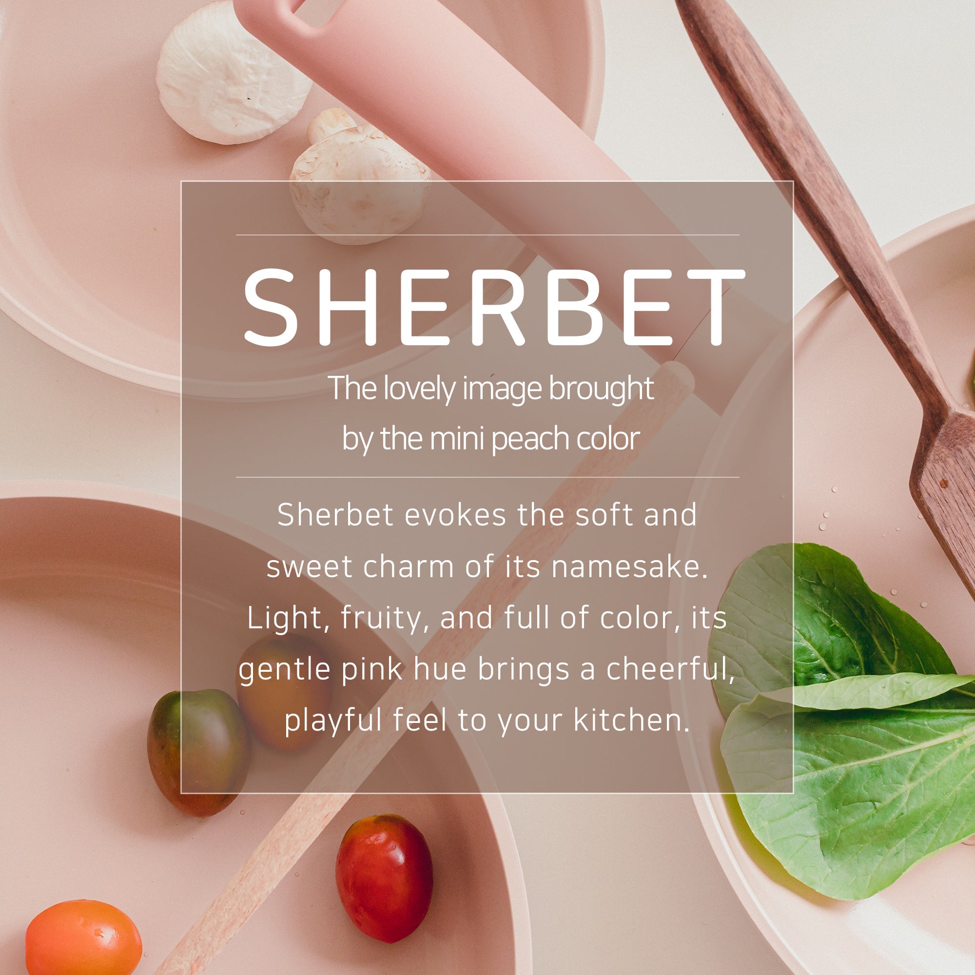 Retro Sherbet 8" Fry Pan