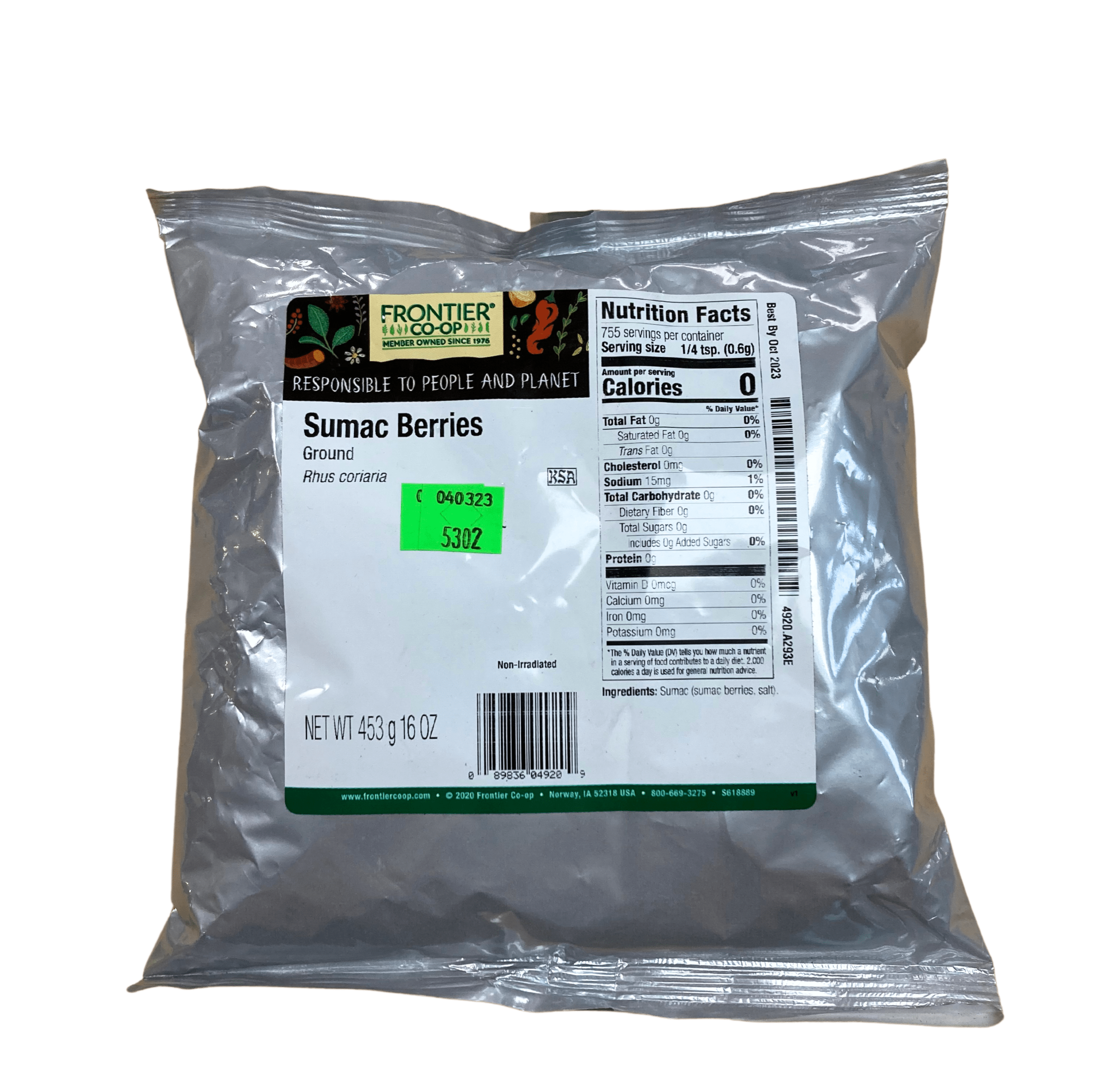 Sumac Berries, Ground