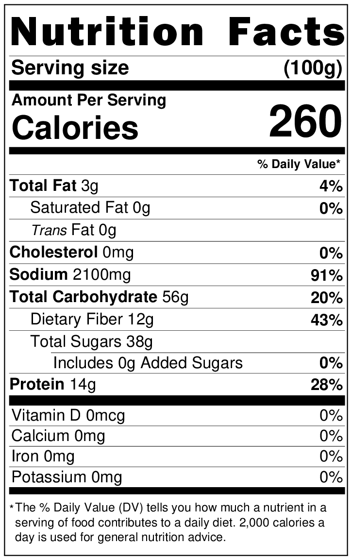 Tomato, Organic, Sundried, Halves