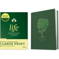 NLT Life Application Study Bible, Third Edition, Large Print (Red Letter, Hardcover)