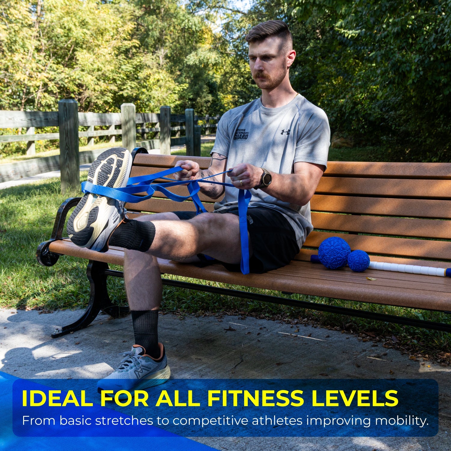 The Stretch Strap - Blue