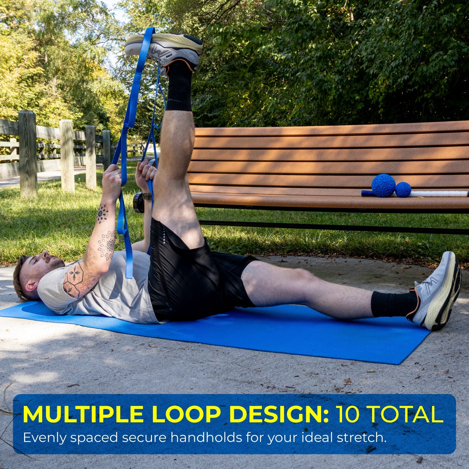 The Stretch Strap - Blue