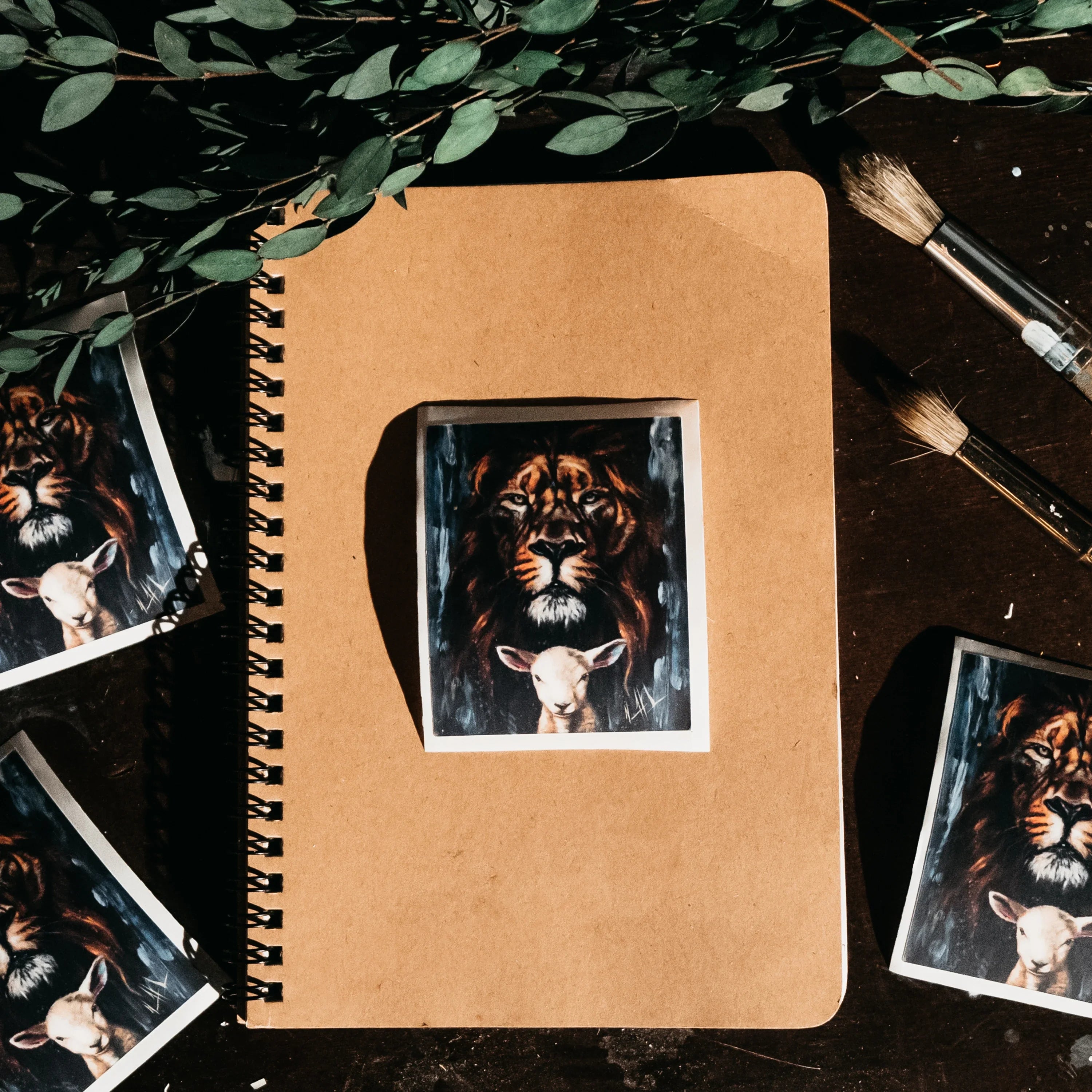 Lion and The Lamb Passover - Sticker