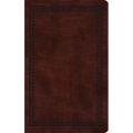 ESV Thinline Bible, Red Letter (Trutone, Mahogany, Border Design)