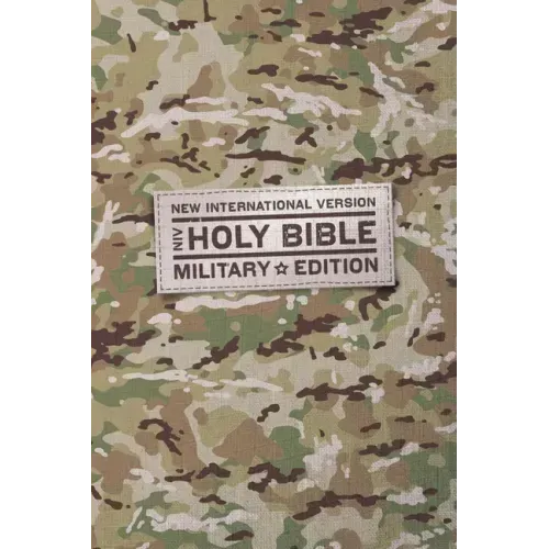 Niv, Holy Bible, Military Edition, Compact, Paperback, Military Camo, Comfort Print