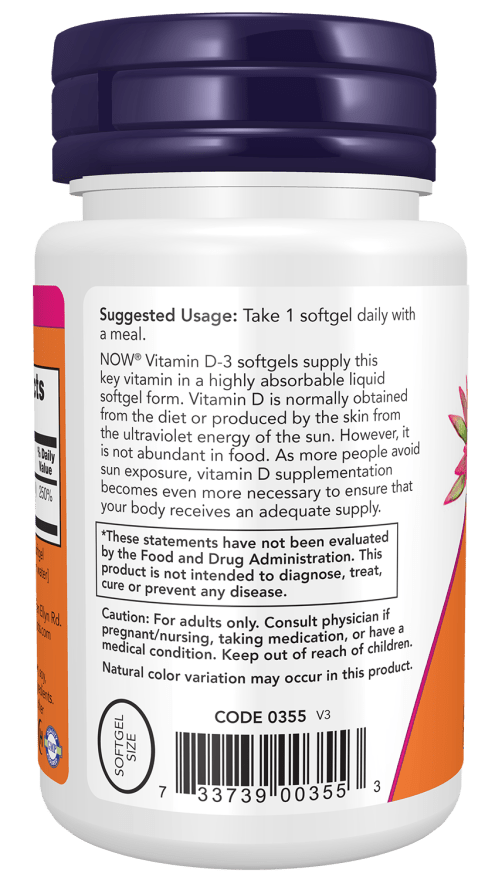 Vitamin D-3 2,000 IU