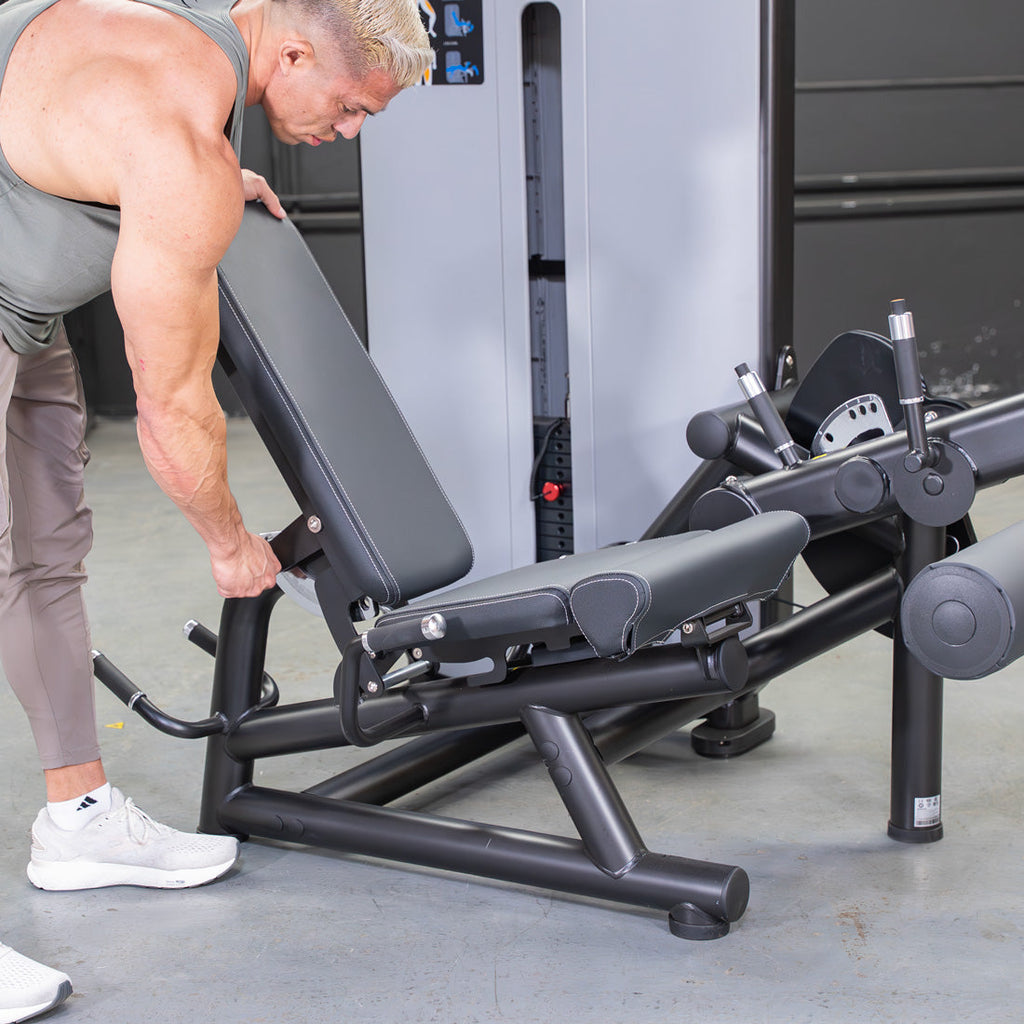 Vogue Leg Extension / Prone Leg Curl Combo | Commercial Gym Equipment | Muscle D