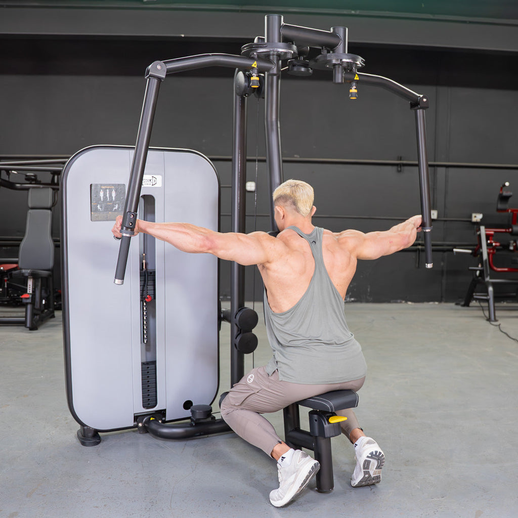 Vogue Pec Deck Rear Delt Machine | Muscle D Fitness Commercial Gym