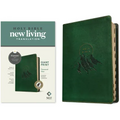 NLT Personal Size Giant Print Bible, Filament Enabled (Leatherlike, Evergreen Mountain, Indexed, Red Letter)