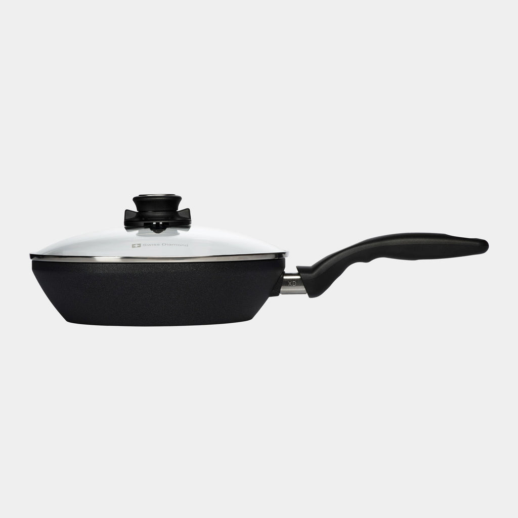 XD Nonstick 10.25" Stir-Fry Pan with Glass Lid | Made in Switzerland