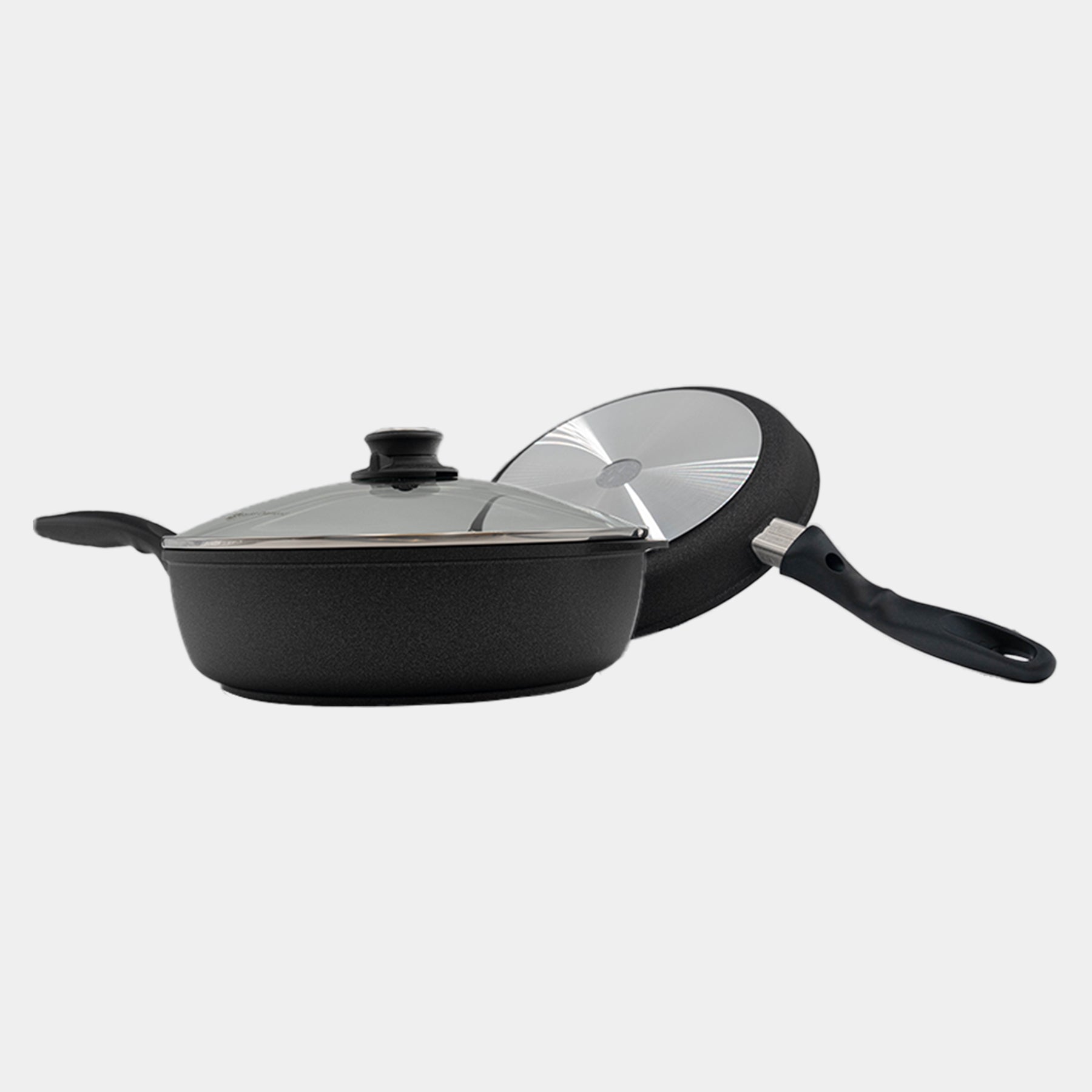 XD Nonstick 3-Piece Set - Fry Pan & Saute Pan