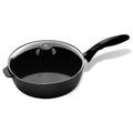 XD Nonstick Saute Pan with Glass Lid - Induction | Made in Switzerland